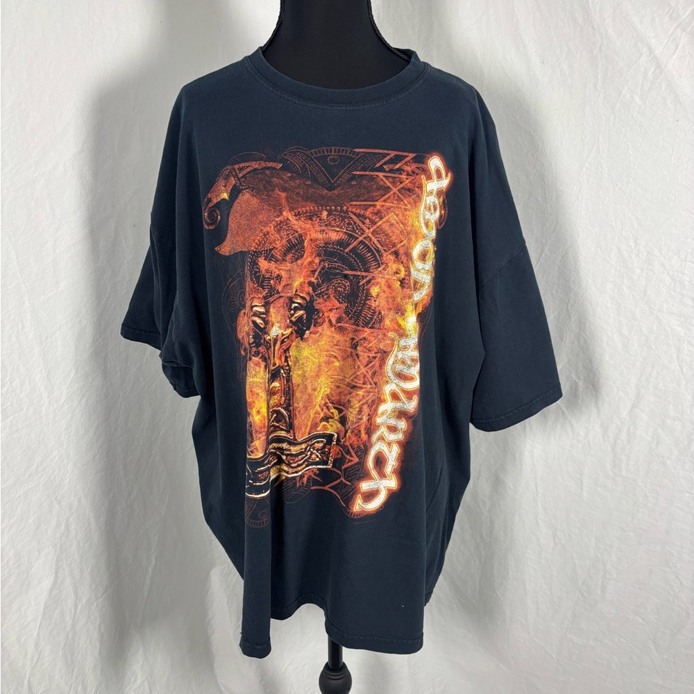 2009 Amon Amarth Thors Hammer/Guardian Of Asgard Shirt